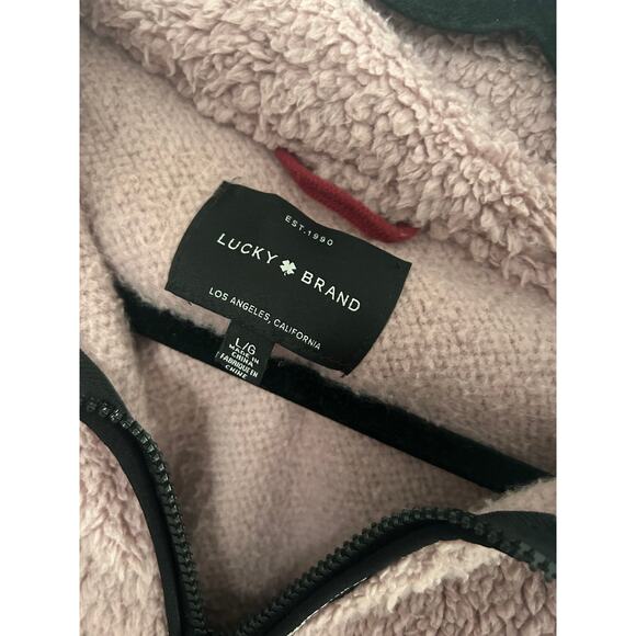 Lucky Brand Zip Up *L* - Picture 3 of 3